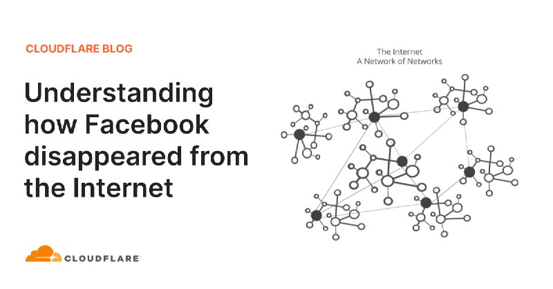 Understanding how Facebook disappeared from the Internet