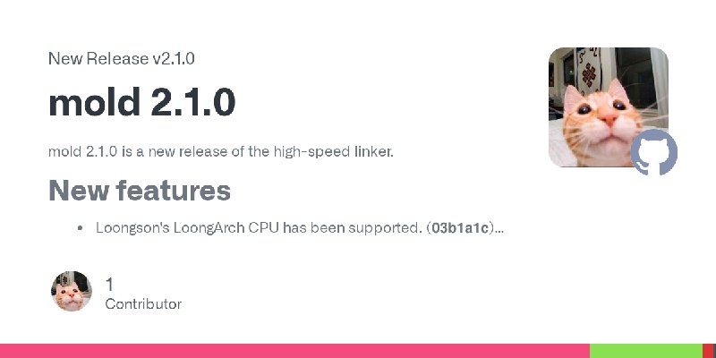 Release mold 2.1.0 · rui314/mold
