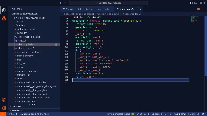 The rev.ng decompiler goes open source + start of the UI closed beta - rev.ng