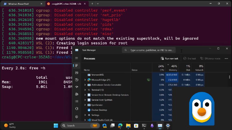 Windows Subsystem for Linux September 2023 update