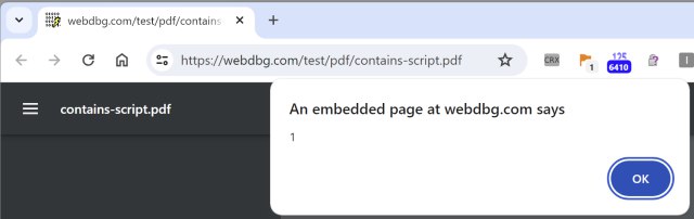 Browser Security Bugs that Aren’t: JavaScript in PDF