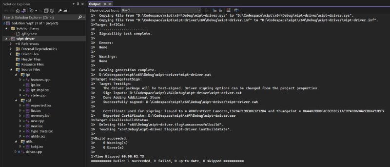使用 C++20 Modules 组织 Windows 内核驱动MSBuild + MSVC 闭源破车非常工作！