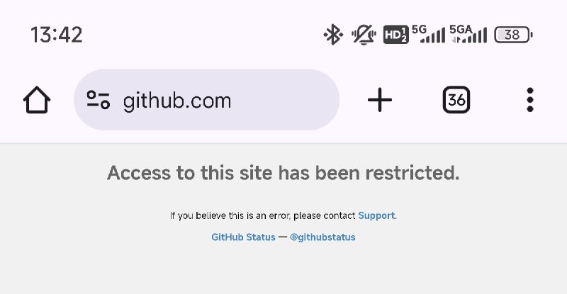 一觉醒来 GitHub 自己禁国区了草
