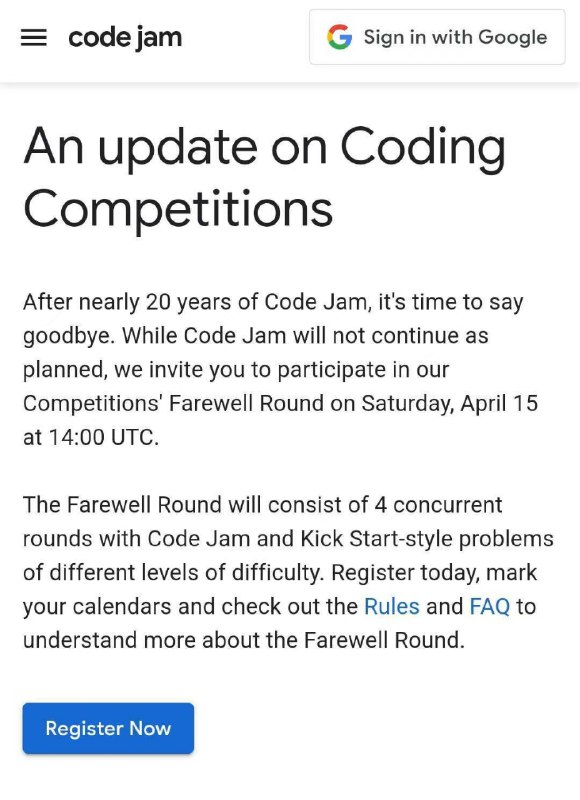 Google Code Jam 无了