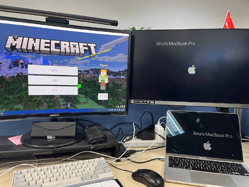 以后就靠 Minecraft 摸鱼