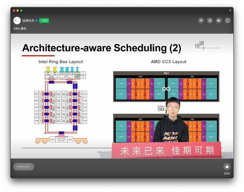 某司校招空中宣讲会逐渐变成了体系结构相关优化讲座...